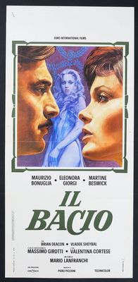 LOCANDINA, IL BACIO, BONUGLIA, GIORGI, GIROTTI, LANFRANCHI, HORROR POSTER B