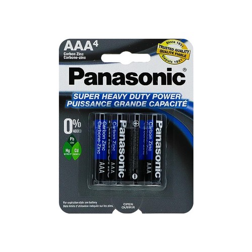 BATTERIE PANASONIC TAGLIA AA SUPER HEAVY DUTY 48 (12x4) FRESCO - Foto 10