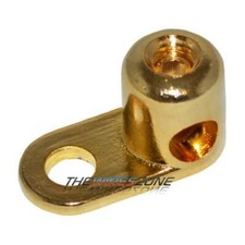 Brand New High Quality Gold Plated 4 Gauge Ground Terminal 1/pack 