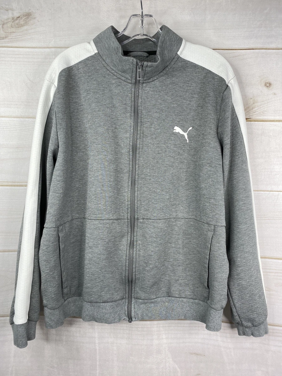 Gray puma best sale jacket