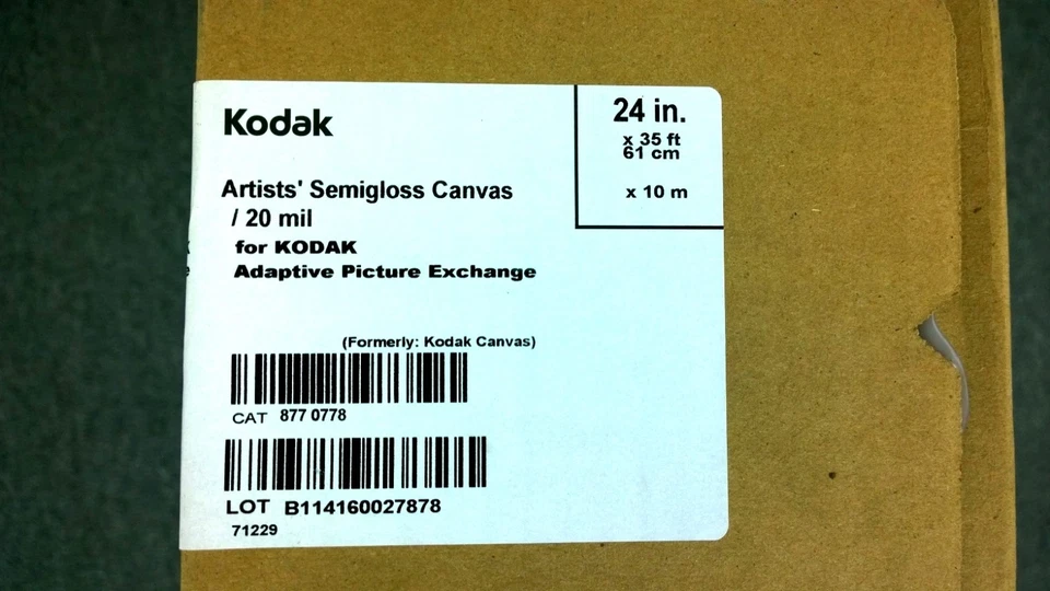 Lienzo semibrillante Kodak Artists 20 mil  Foto 4 de 4