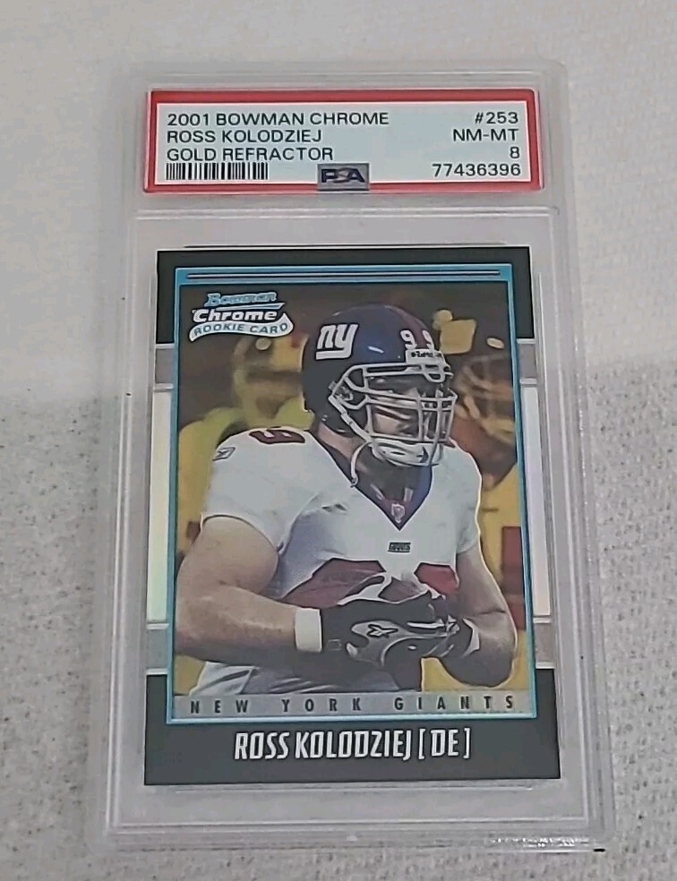 Ross Kolodziej Bowman Chrome #253 Gold Refractor