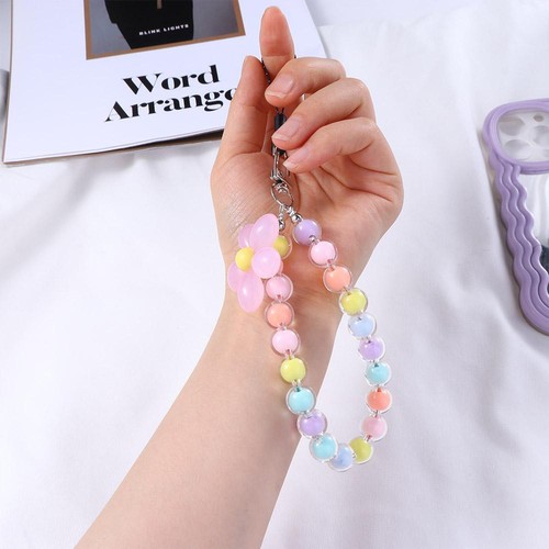 Women Girls Phone Lanyard Beads Phone Chain Cellphone Strap Mobile Phone Chain - Zdjęcie 6 z 24