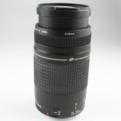 Canon Zoom Lens EF 75-300mm f/4-5.6 II - Parts/Repair | eBay