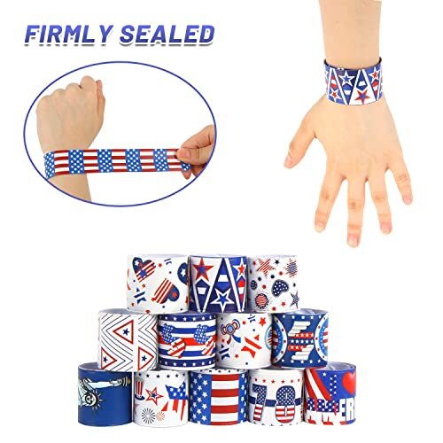 LOMIMOS 700 PCS Bracelets en Papier, Imperméables Bracelets d