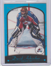 2000-01 Topps Premier Plus Rookie Card #122 David Aebischer Colorado Avalanche