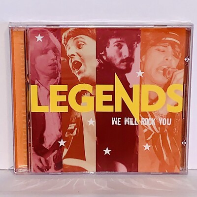 Factory Sealed Legends: We Will Rock You Time Life Music Rock Compilation CD