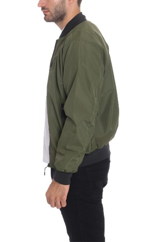 Herren Premium Multi Pocket wasserdicht gepolstert Reißverschluss Flugbomberjacke - Bild 4 von 14