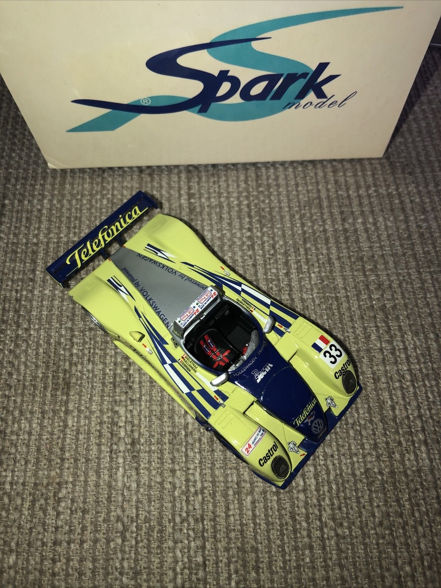 Reynard 2KQ VW ROC #33Le Mans 2000 新品 Reynard 2KQ Volkswagen #33 ROC Le Mans 2000 - Spark 1/43