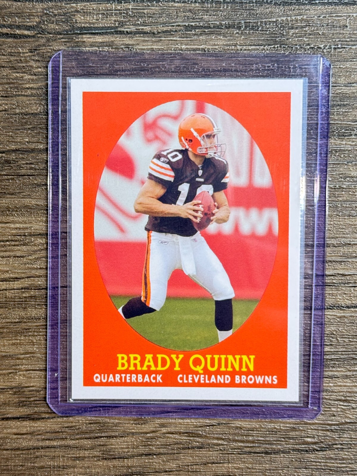 2007 Topps - Brady Quinn ROOKIE CARD #1 of 22 (RC)