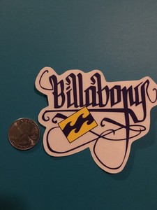 Billabong Australia Surfboards Wave Flag Lakers Colors Snowboard Surfing Sticker Ebay