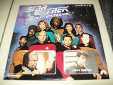 STAR TREK - THE NEXT GENERATION: REUNION/FUTURE IMPERFECT Laserdisc LD VERY RARE
