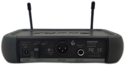 Shure PGX4 Wireless Mic Receiver 42406126328| eBay