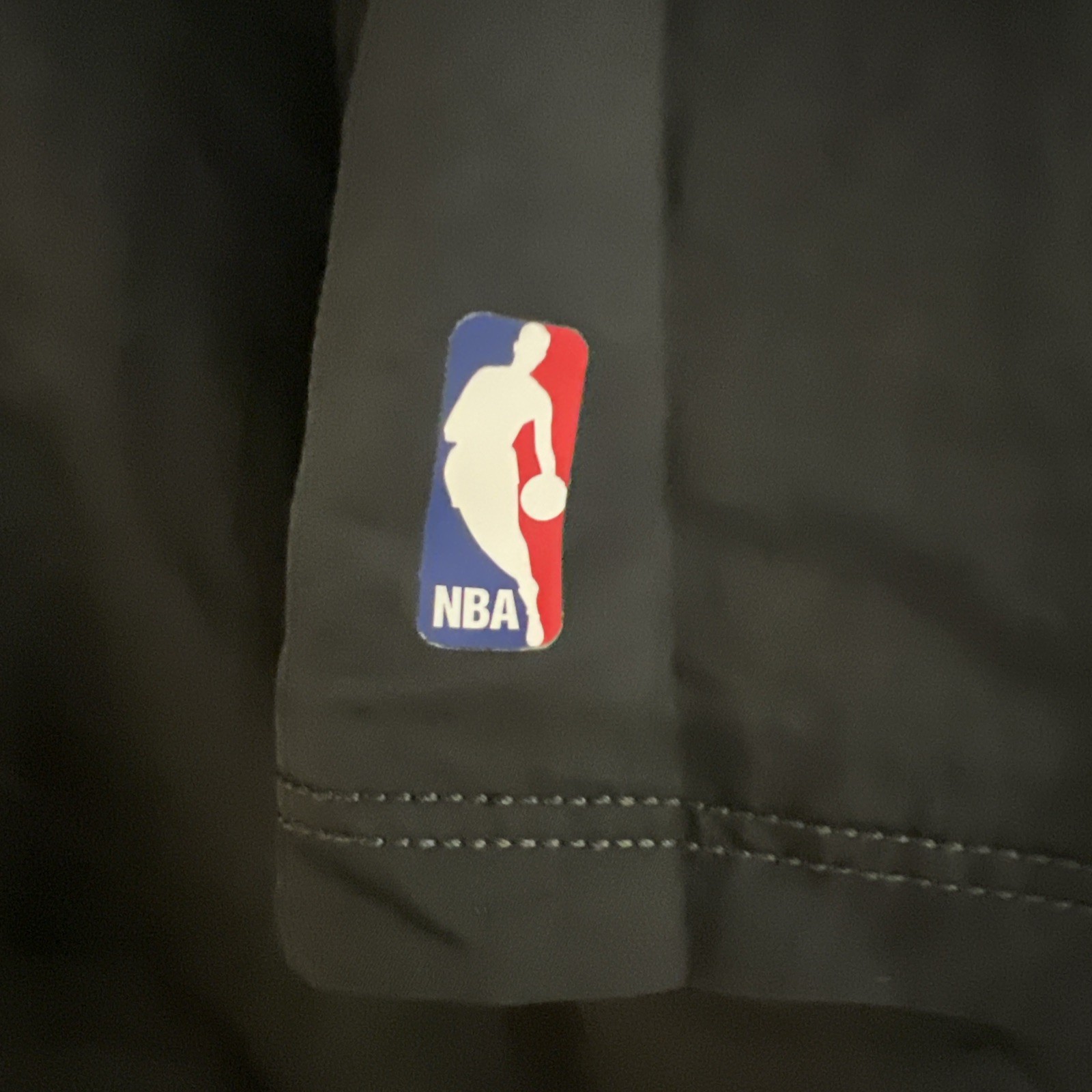Nike x Fear Of God NBA Warm Up Top Jacket Off Noir Men Size L thumbnail 2