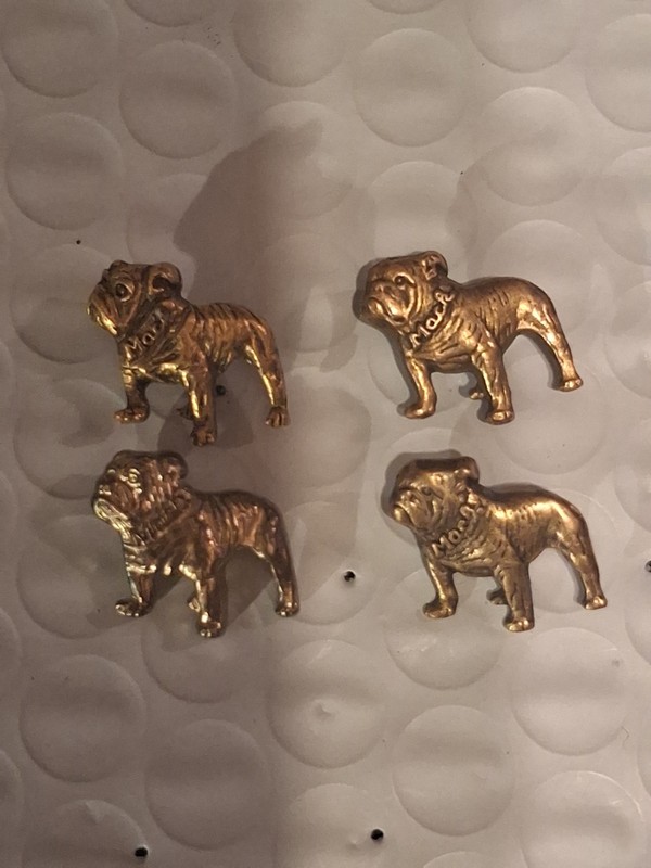 MACK BULLDOG LOT OF 4 LAPEL PINS