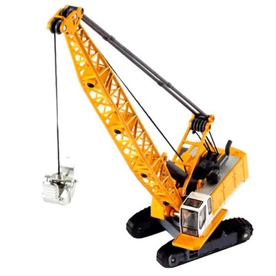 1/87 Scale Machinery Crawler Tower Cable Excavator Construction Vehicle Model