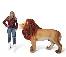 Large Lion Statue - Life Size Lion Statue - Lion King Realistic Statue