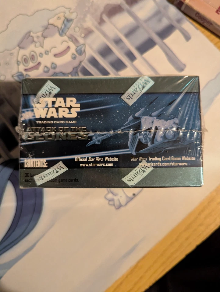 Star Wars TCG Attack of the Clones - WOTC - 36 X 5 card Booster Box - Sealed - Image 2 of 4