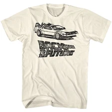 Back To The Future Dmc Ink Movie Shirt