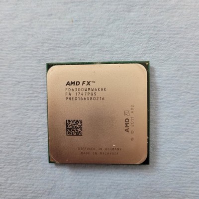 AMD FX-6300 CPU 6-Core 3.5GHz AM3+ FD6300WMW6KHK Black Edition Processor