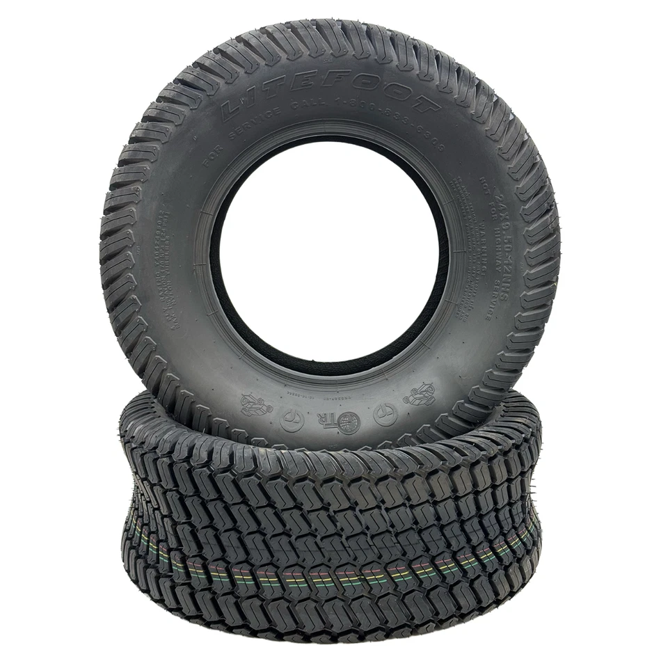 24x9.50-12 4-Ply Litefoot Tire - Set of 2 - Image 4 of 4