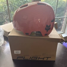 Fox Racing Flight Helmet - Mountain Bike MTB Cycling Bicycle Orange medium