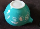 Vintage Pyrex Hot Air Balloon Chip and Dip Cinderella Bowl, #441 ** Hot piece!
