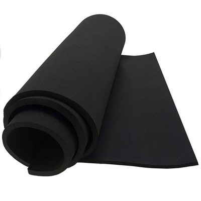 Neoprene Foam Rubber Sheet 12x54x1/4in DIY Padding Soundproof Roll