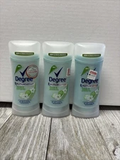 3 Pack~Degree 48 Hour Antiperspirant Deodorant Solid Apple & Gardenia