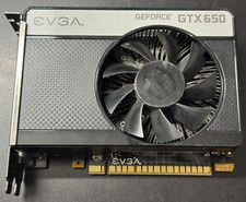 EVGA GEFORCE GTX 650 SUPERCLOCKED VIDEO CARD 2GB RAM GDDR5 mcH16 