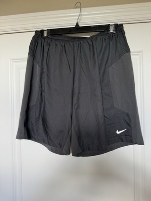 Nike Men's Dri-FIT Challenger 7'' Brief-Lined Versatile Shorts Black Medium