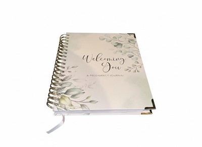 ZICOTO ''Welcoming You'' Pregnancy Journal & First Year Memory Book - New