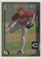 2015 Bowman Chrome Prospects Green Refractor 25/99 Jon Moscot #BCP163 he4