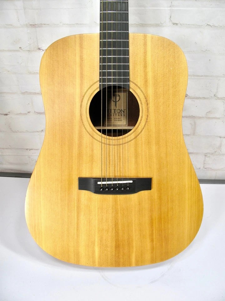 Guitarra acústica Teton STS10NT Dreadnought - parte posterior y laterales de caoba Foto 2 de 4