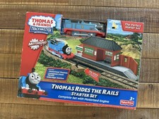 Thomas & Friends Trackmaster Thomas Rides The Rails Complete Set Motorized Rare