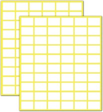  900 Pack 0.75" x 0.5" - Price Stickers, Small White Labels 900 Pack,