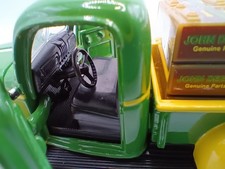 New 143 Scale Diecast John Deere 1941 Chevrolet Chey Pickup With Parts Load