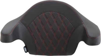DRAG SPECIALTIES 0822-0439 King-Pak Pad - Double Diamond - Red Thread
