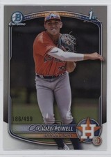2025 Bowman Chrome Prospects Refractor 186/499 Caden Powell #BCP-212 1i72