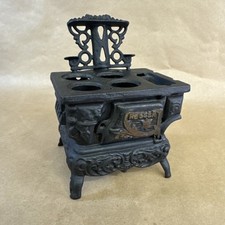 Crescent Mini Cast Iron Stove Toy Salesman Sample Parts Only