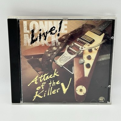 Lonnie Mack - Live Attack of the Killer V (CD 1990, Alligator Records ALCD 4786)
