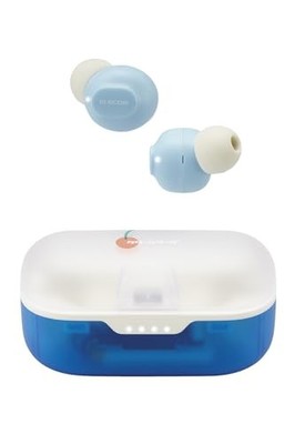 ELECOM LBT-TWS16CSBU Wireless Earphones Bluetooth 5.3 AAC Retro Ramune Color TI