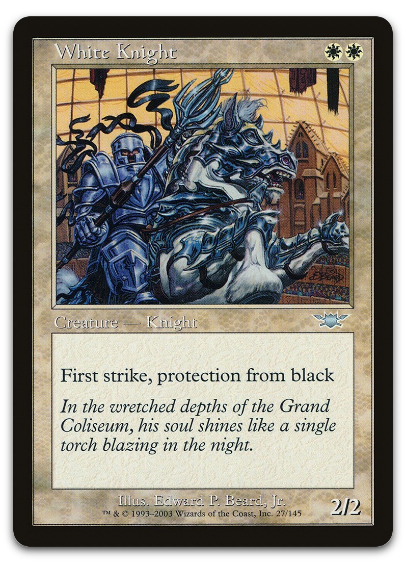 White Knight #27 (LP) Legions LGN Magic MTG