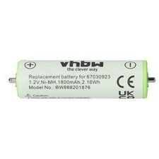 Akku für Braun 81704124 81703353 Contour CruZer1 BT3000 CruZer2 Rasierer 1800mAh