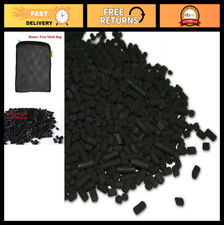 6 lbs Bulk Activated Carbon Charcoal Pellets for Aquarium Fish Tank Filtration