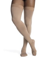 Sigvaris Dynaven Opaque Men  s Compression Stocking Thigh High 972N Light Beige L