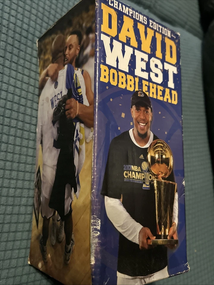 Bobblehead David West Golden State Warriors 2017 Champions Edition  - Imagem 4 de 4