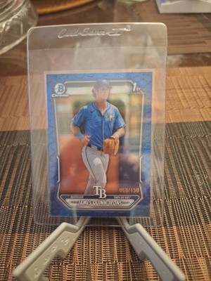 2026 Bowman True Blue Chrome James Quinn-Irons /150 1st Bowman