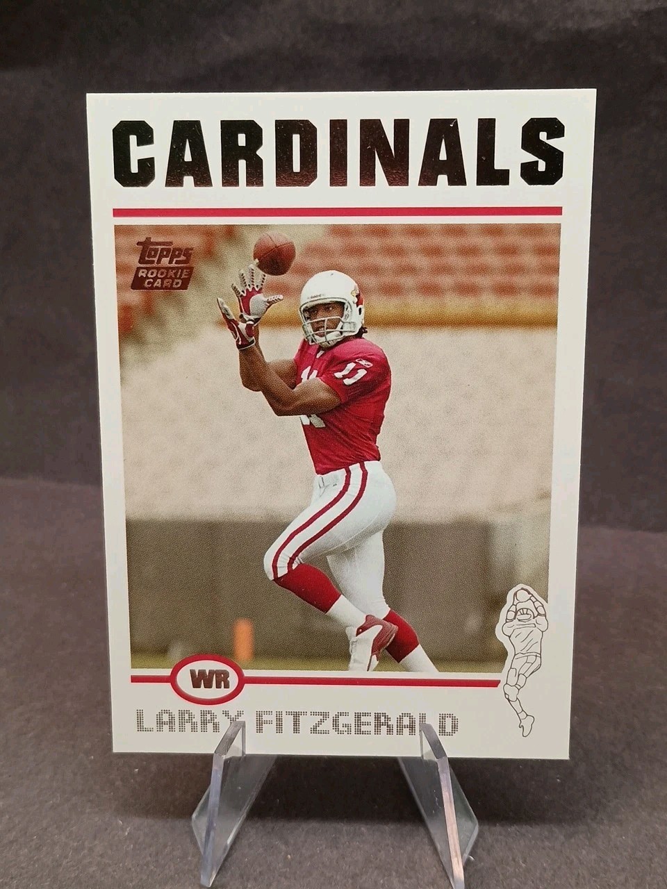 2004 Topps - Larry Fitzgerald #360 (RC) Cardinals New HOFer