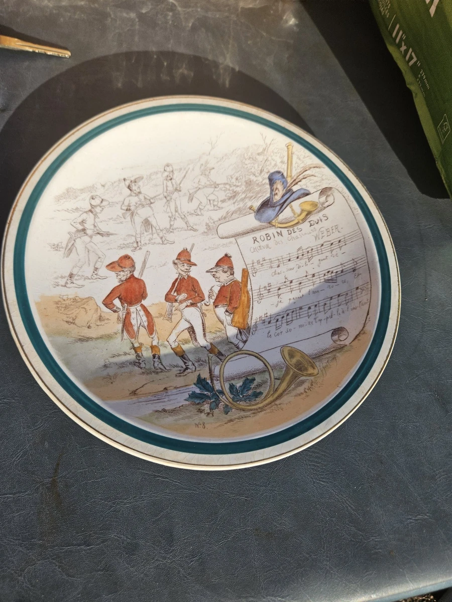 Creil Montereau In Antique Ceramic & Porcelain Plates & Chargers